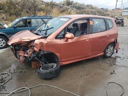 Honda salvage cars for sale: 2008 Honda FIT Sport