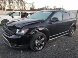 Salvage cars for sale at Spartanburg, SC auction: 2015 Dodge Journey Crossroad