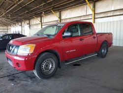 Nissan salvage cars for sale: 2012 Nissan Titan S