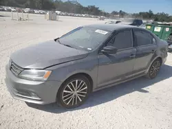 Volkswagen Jetta Vehiculos salvage en venta: 2016 Volkswagen Jetta Sport