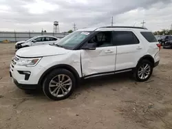 Ford Explorer xlt Vehiculos salvage en venta: 2018 Ford Explorer XLT