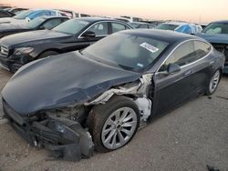 Salvage cars for sale at Grand Prairie, TX auction: 2017 Tesla Model S