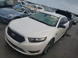 Ford salvage cars for sale: 2018 Ford Taurus SHO