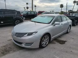 Salvage cars for sale at Riverview, FL auction: 2013 Lincoln MKZ