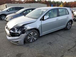 Volkswagen salvage cars for sale: 2016 Volkswagen E-GOLF SE