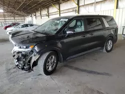 KIA salvage cars for sale: 2022 KIA Carnival LX