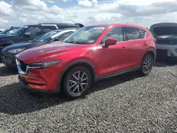 Salvage cars for sale at Riverview, FL auction: 2018 Mazda CX-5 Grand Touring