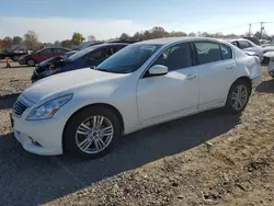 Salvage cars for sale at Hillsborough, NJ auction: 2012 Infiniti G37