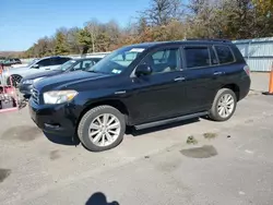 Salvage cars for sale at Brookhaven, NY auction: 2010 Toyota Highlander Hybrid