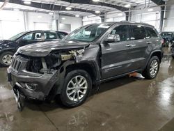 Jeep Grand Cherokee salvage cars for sale: 2015 Jeep Grand Cherokee Limited