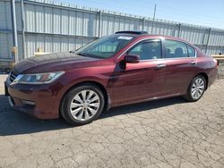 Salvage cars for sale at Dyer, IN auction: 2014 Honda Accord EX