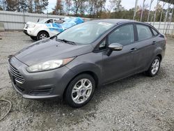 Salvage cars for sale at Spartanburg, SC auction: 2015 Ford Fiesta SE