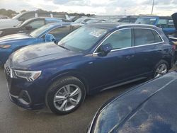 Salvage cars for sale at Riverview, FL auction: 2022 Audi Q3 Premium Plus S Line 45