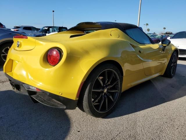 2016 Alfa Romeo 4C Spider