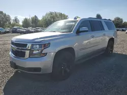 Salvage cars for sale at Portland, OR auction: 2015 Chevrolet Suburban K1500 LS