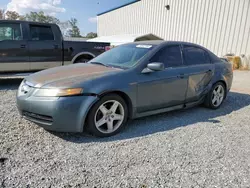 Salvage cars for sale at Spartanburg, SC auction: 2004 Acura TL