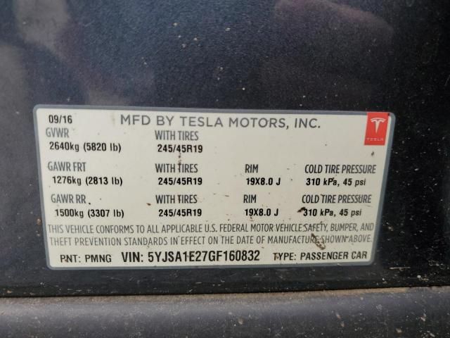 2016 Tesla Model S