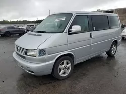 Salvage cars for sale from Copart Fredericksburg, VA: 2003 Volkswagen Eurovan GLS