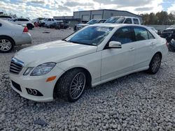 Mercedes-Benz salvage cars for sale: 2010 Mercedes-Benz E 350 4matic