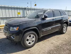 Salvage cars for sale at Dyer, IN auction: 2015 Jeep Grand Cherokee Laredo