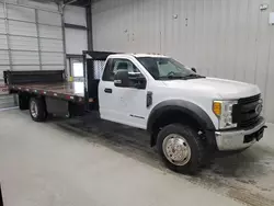 Salvage trucks for sale at New Braunfels, TX auction: 2017 Ford F550 Super Duty