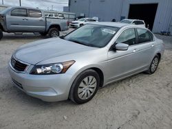 Salvage cars for sale from Copart Jacksonville, FL: 2009 Honda Accord LX