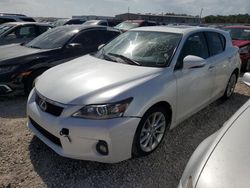 Salvage cars for sale at Apopka, FL auction: 2013 Lexus CT 200