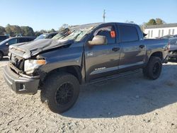 Toyota salvage cars for sale: 2015 Toyota Tundra Crewmax SR5