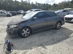 Salvage cars for sale at Ellenwood, GA auction: 2012 Toyota Corolla Base