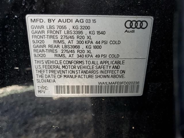 2015 Audi Q7 TDI Premium Plus