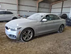 Salvage cars for sale at Houston, TX auction: 2018 BMW 430I