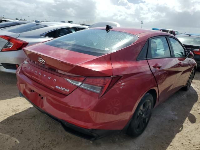 2023 Hyundai Elantra Blue