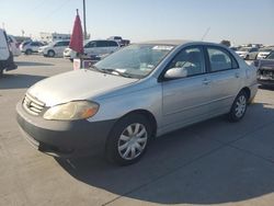 Salvage cars for sale at Grand Prairie, TX auction: 2004 Toyota Corolla CE