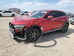 Mazda cx-3 salvage cars for sale: 2016 Mazda CX-3 Grand Touring