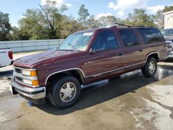 Salvage cars for sale at Savannah, GA auction: 1999 Chevrolet Suburban C1500