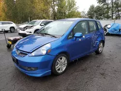 Honda fit salvage cars for sale: 2008 Honda FIT Sport