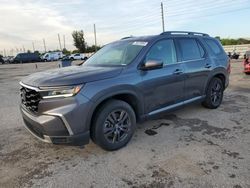 Salvage cars for sale at Miami, FL auction: 2023 Honda Pilot Touring