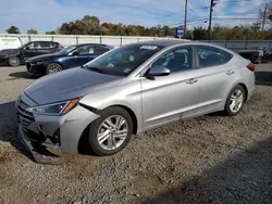 Salvage cars for sale at Hillsborough, NJ auction: 2020 Hyundai Elantra SEL