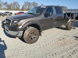 Ford salvage cars for sale: 2007 Ford F150 Supercrew