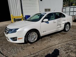 Salvage cars for sale at Austell, GA auction: 2012 Ford Fusion Hybrid