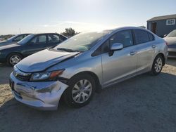 Honda salvage cars for sale: 2012 Honda Civic LX