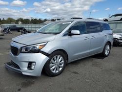 KIA Sedona ex salvage cars for sale: 2018 KIA Sedona EX