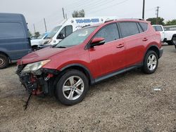 Salvage cars for sale at Miami, FL auction: 2015 Toyota Rav4 XLE