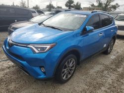 Carros salvage sin ofertas aún a la venta en subasta: 2018 Toyota Rav4 Limited