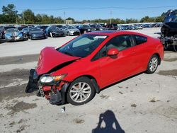 Salvage cars for sale from Copart Lawrenceburg, KY: 2012 Honda Civic EX