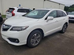 Flood-damaged cars for sale at auction: 2016 Acura RDX Advance