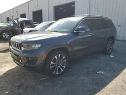 Carros salvage para piezas a la venta en subasta: 2022 Jeep Grand Cherokee L Overland