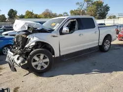 Vehiculos salvage en venta de Copart Wichita, KS: 2015 Ford F150 Supercrew