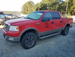 Ford salvage cars for sale: 2005 Ford F150 Supercrew