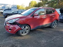 Salvage cars for sale from Copart Lyman, ME: 2015 Hyundai Tucson Limited